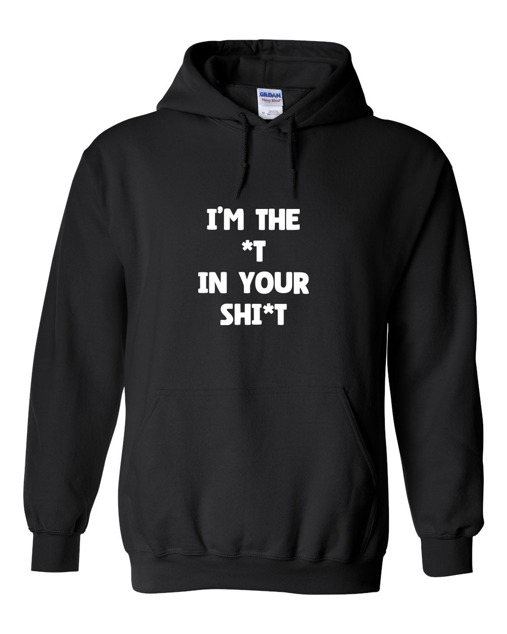 The Semen Tanks - Select Genetics You are the It Hoodie features two bold slogan options—His & Her, Yours & Mine—on a comfy black hoodie with white print and clever lettering for standout style.