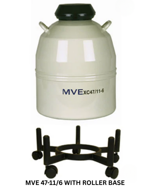 MVE XC 47/11-6 with Roller Base - Includes Shipping – Semen Tanks