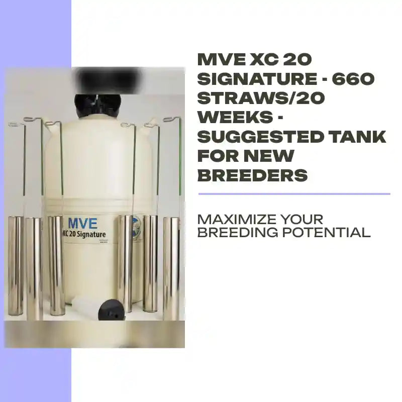 MVE XC 20 Signature - 660 Straws/20 weeks - Suggested Tank for New Breeders by@Outfy