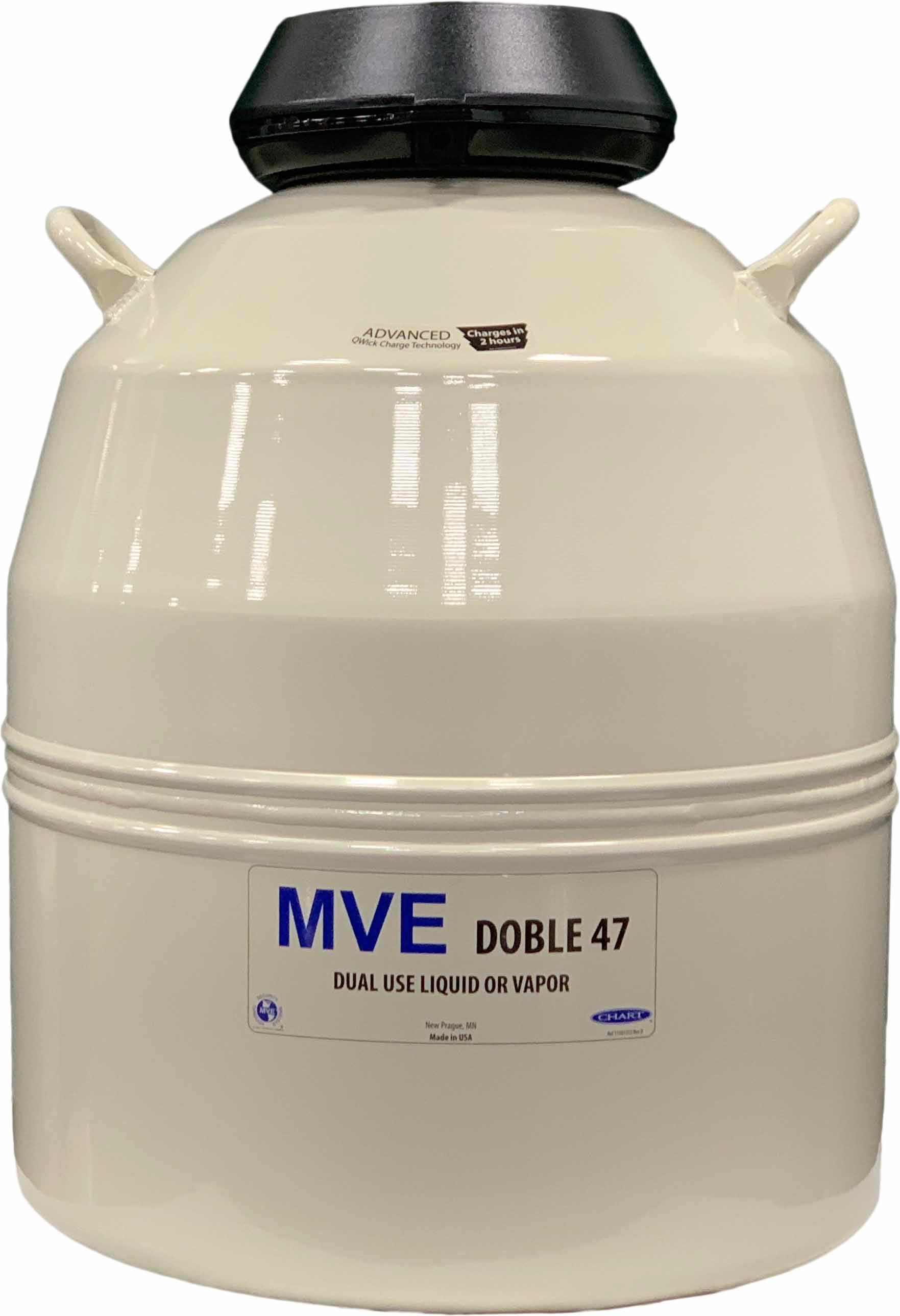 MVE Doble 47 10 3500 straws 10 canisters