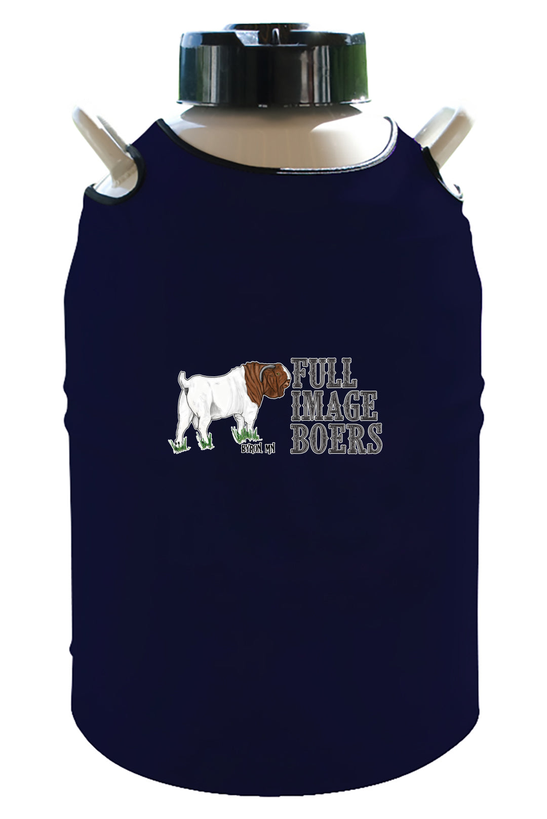 Dark Blue Printed Original Tank Top
