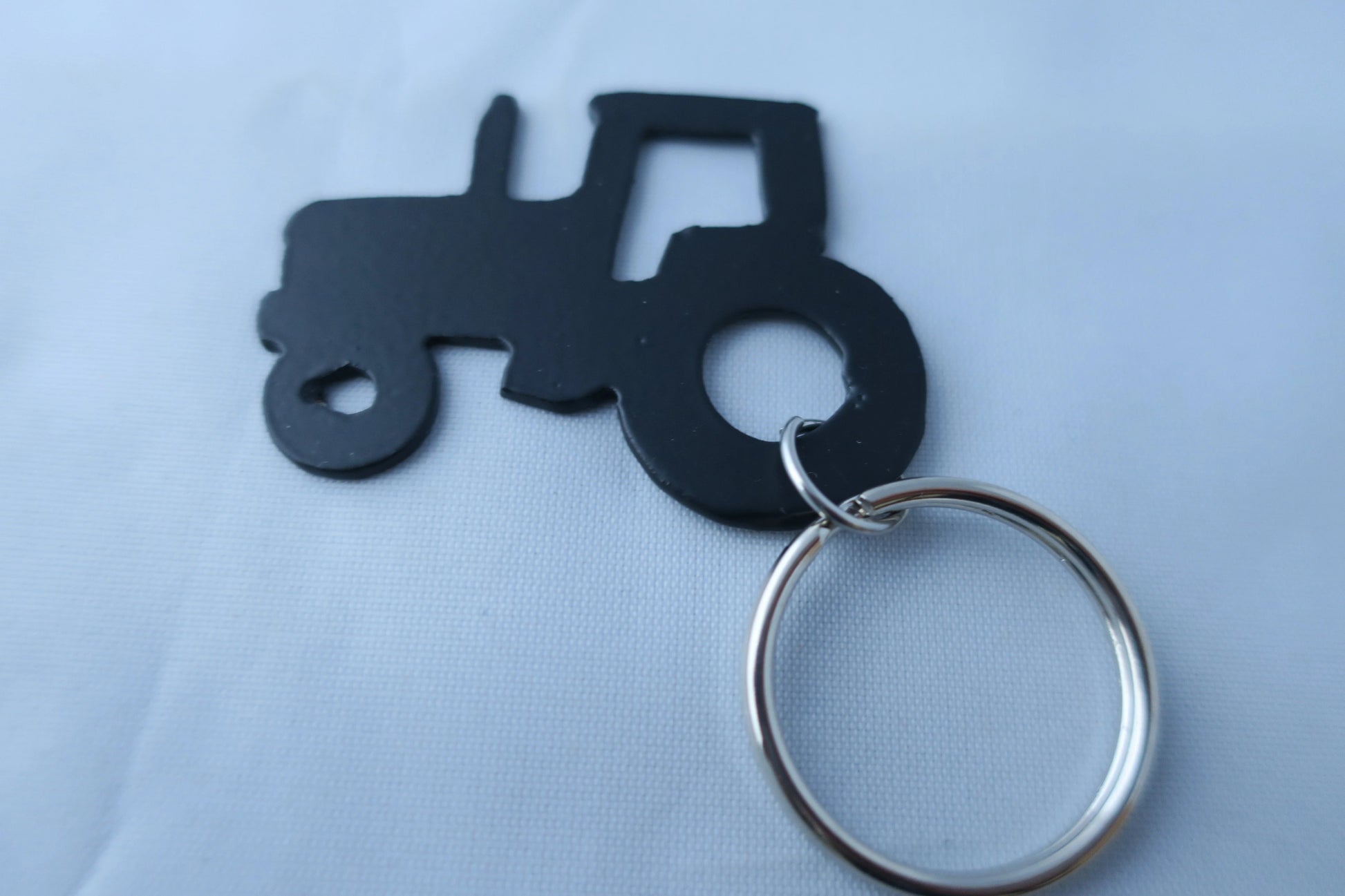 Tractor Design Keychain
