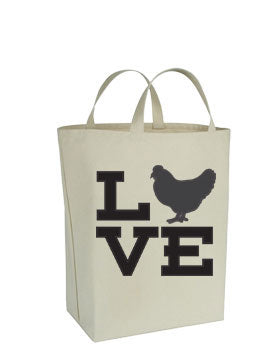 Chicken Themed Tote Bag
