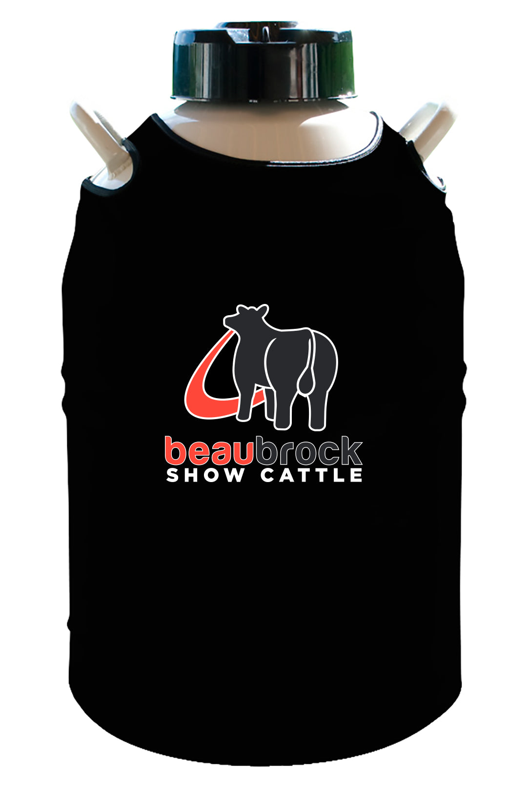 Printed Black Color Tank Top