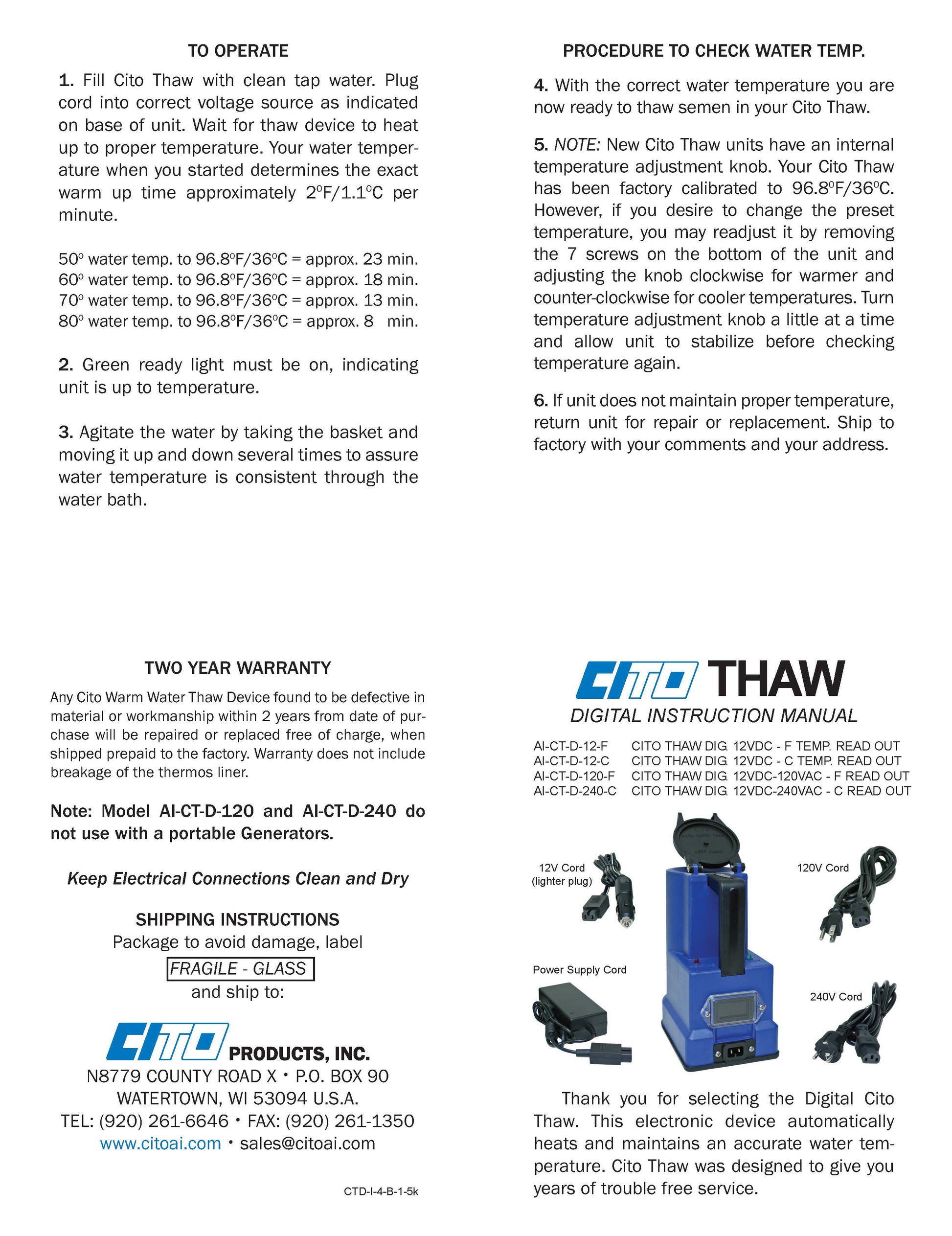 Cito Electric Guide